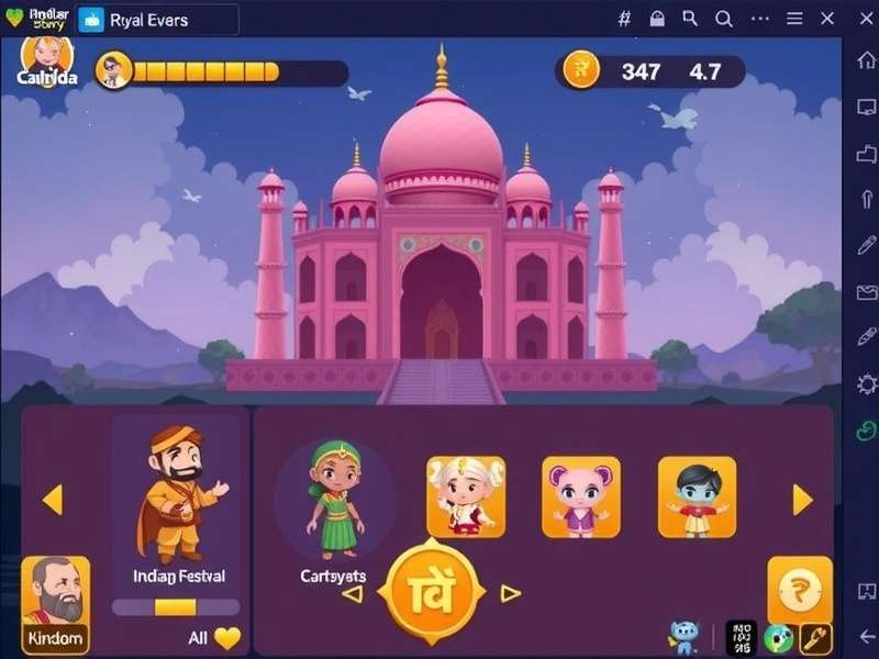 Royal Story Royal Quests Indian festival event screenshot